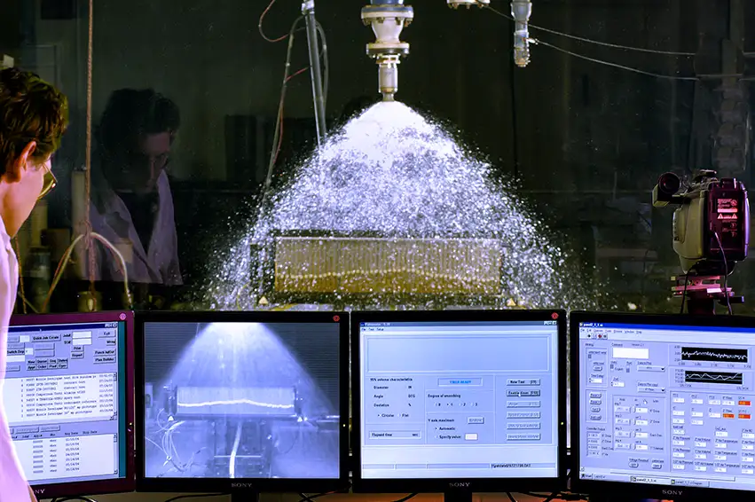 BETE Spray Nozzles testing BETE Spray Nozzles testing